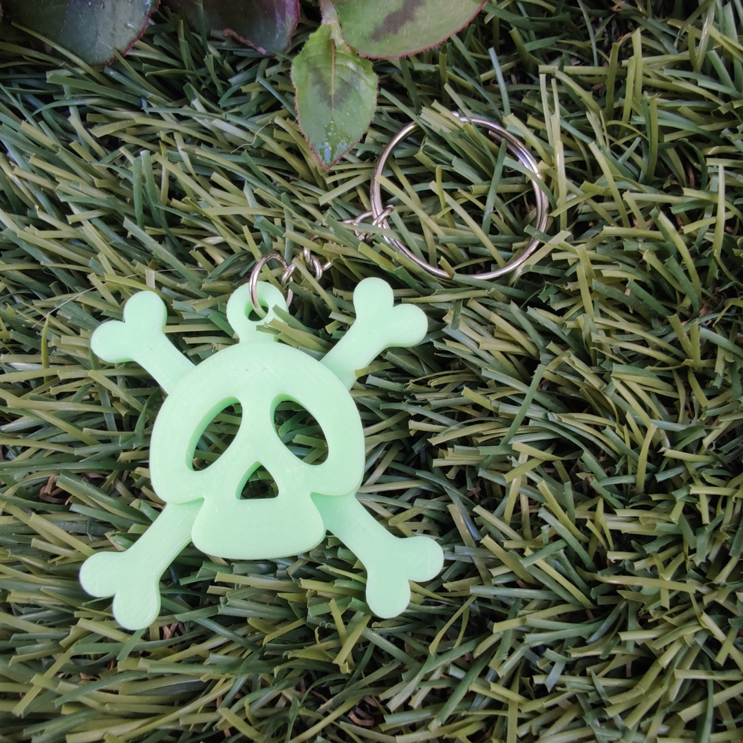 Glow In The Dark Halloween Keychain