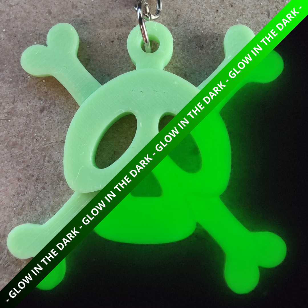 Glow In The Dark Halloween Keychain