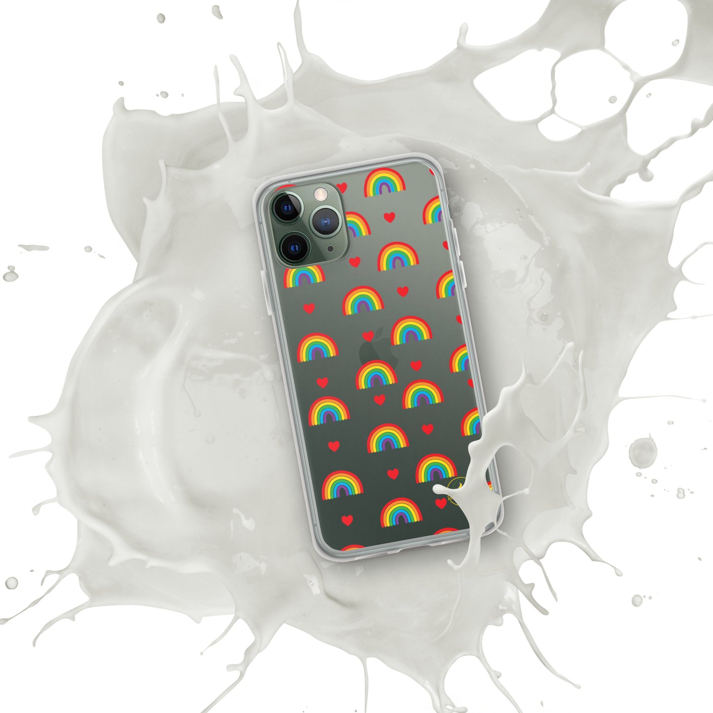 Rainbow Clear Case for iPhone®