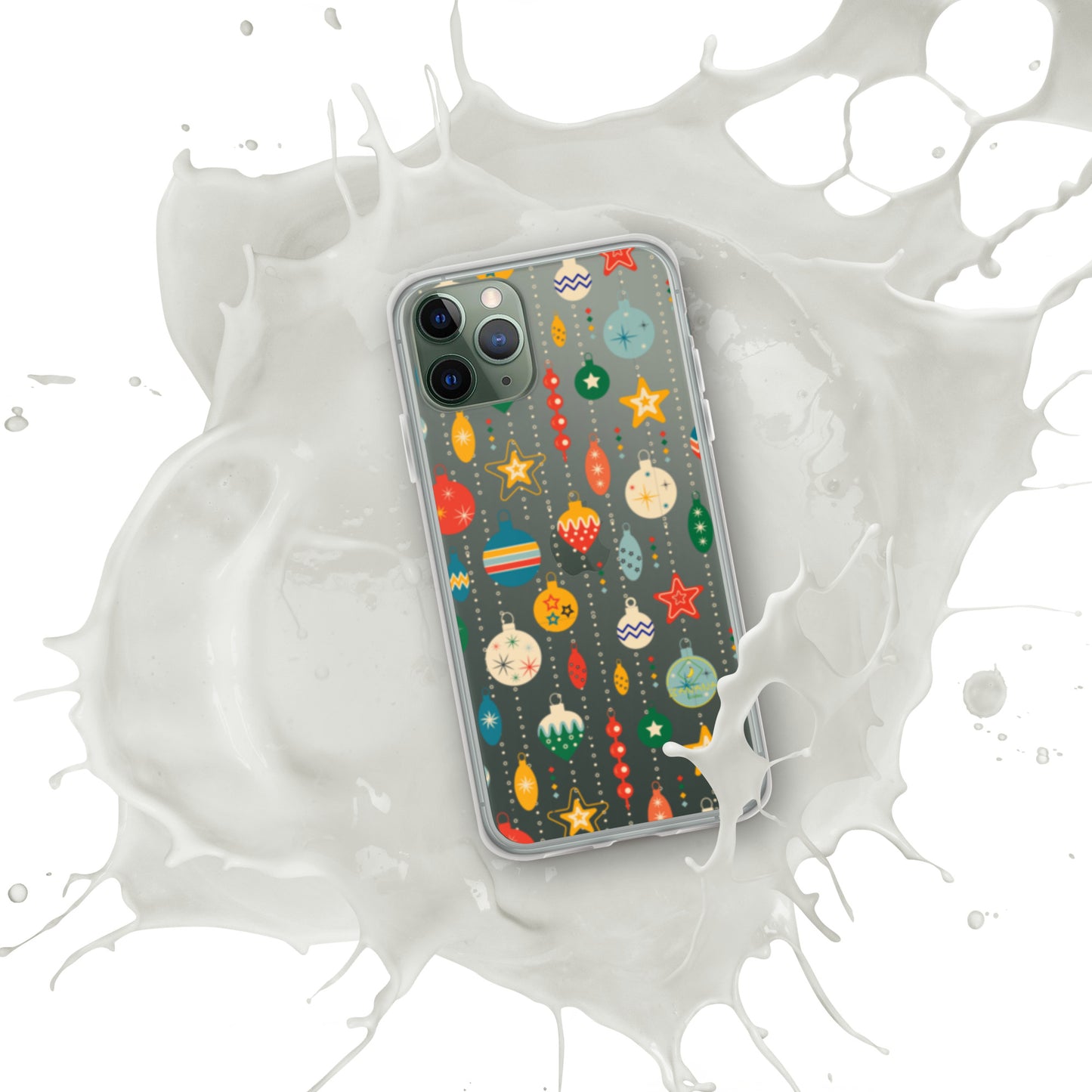 Christmas Clear Case for iPhone®