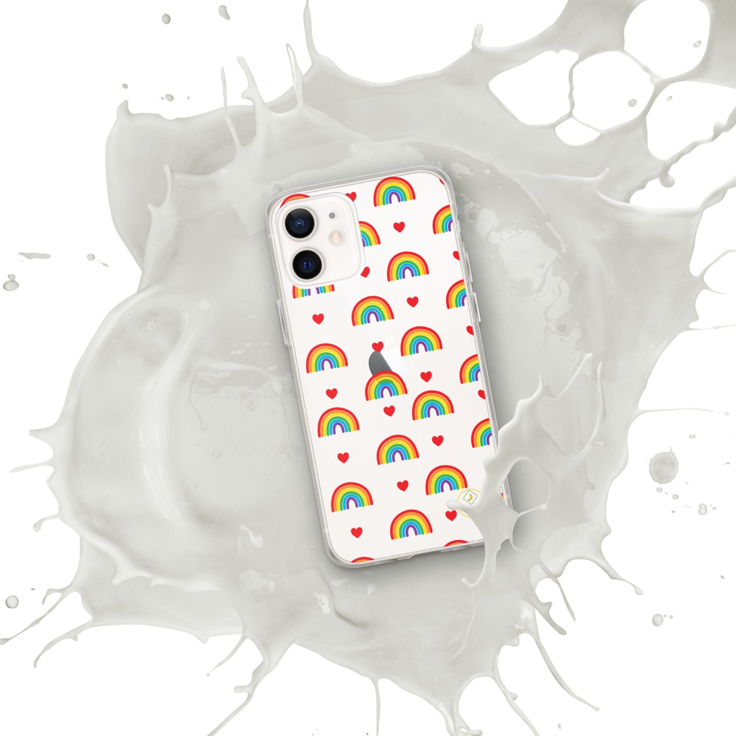 Rainbow Clear Case for iPhone®