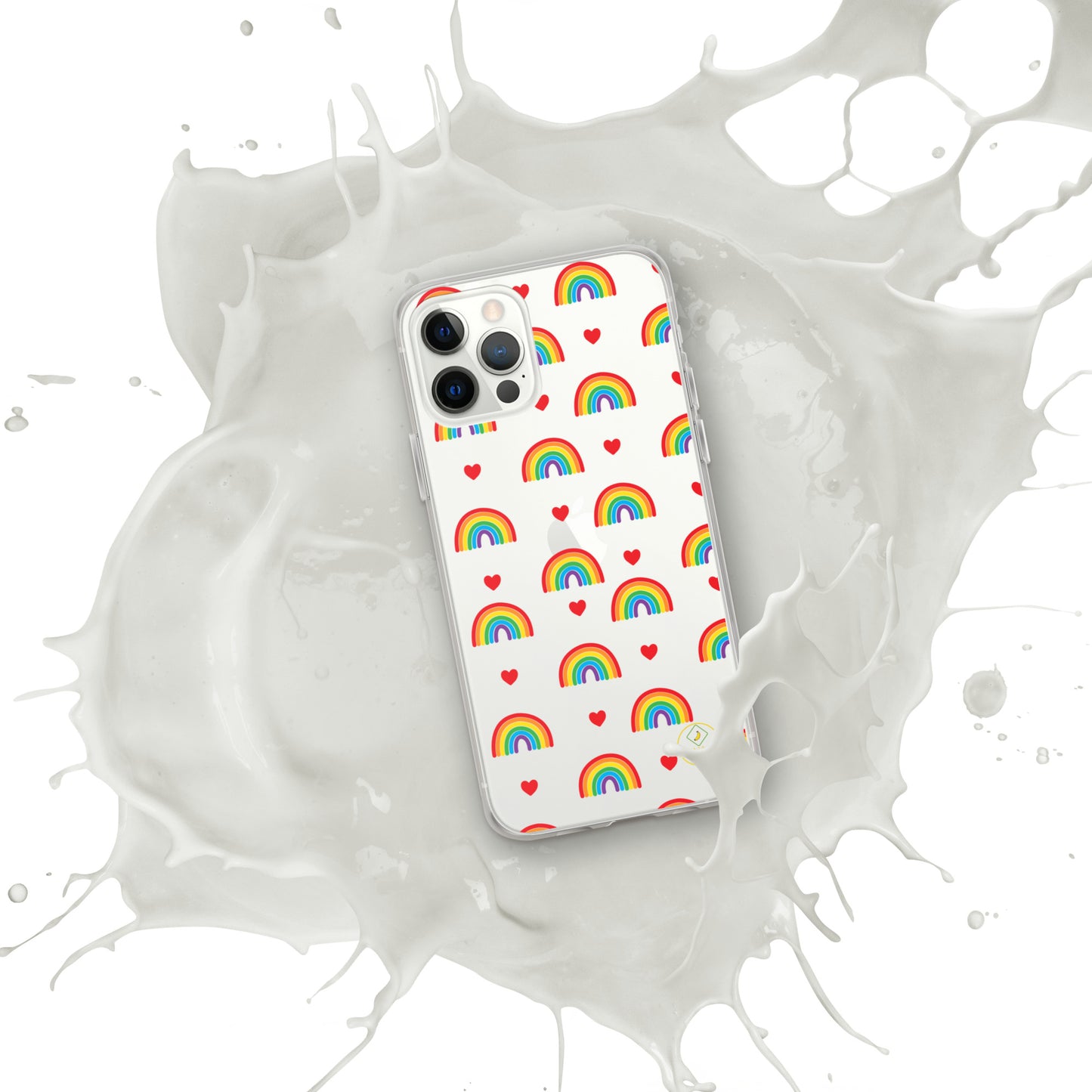 Rainbow Clear Case for iPhone®