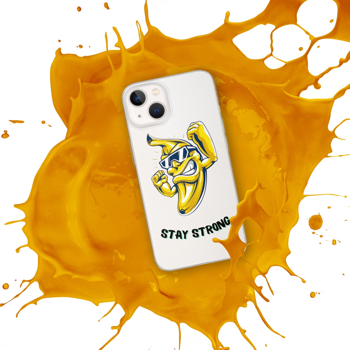 Capa transparente para iPhone® - Stay Strong