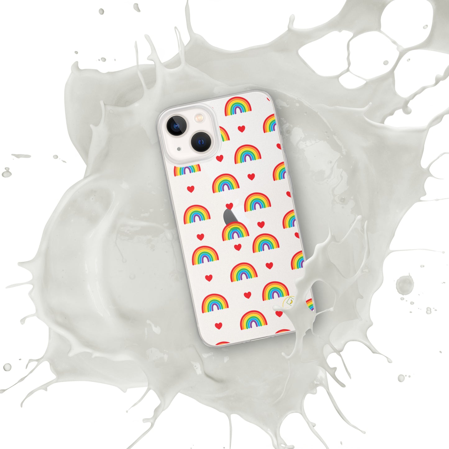 Rainbow Clear Case for iPhone®