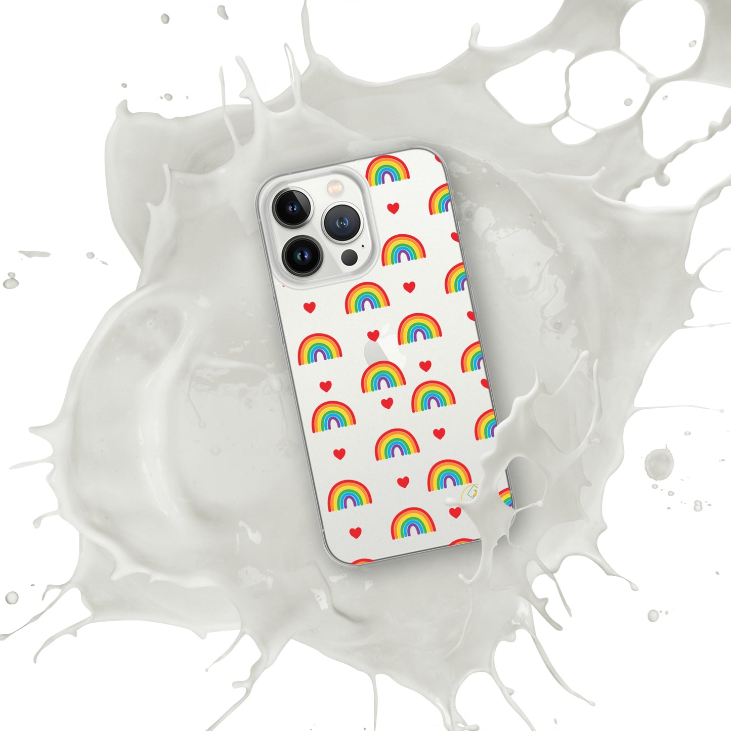 Rainbow Clear Case for iPhone®