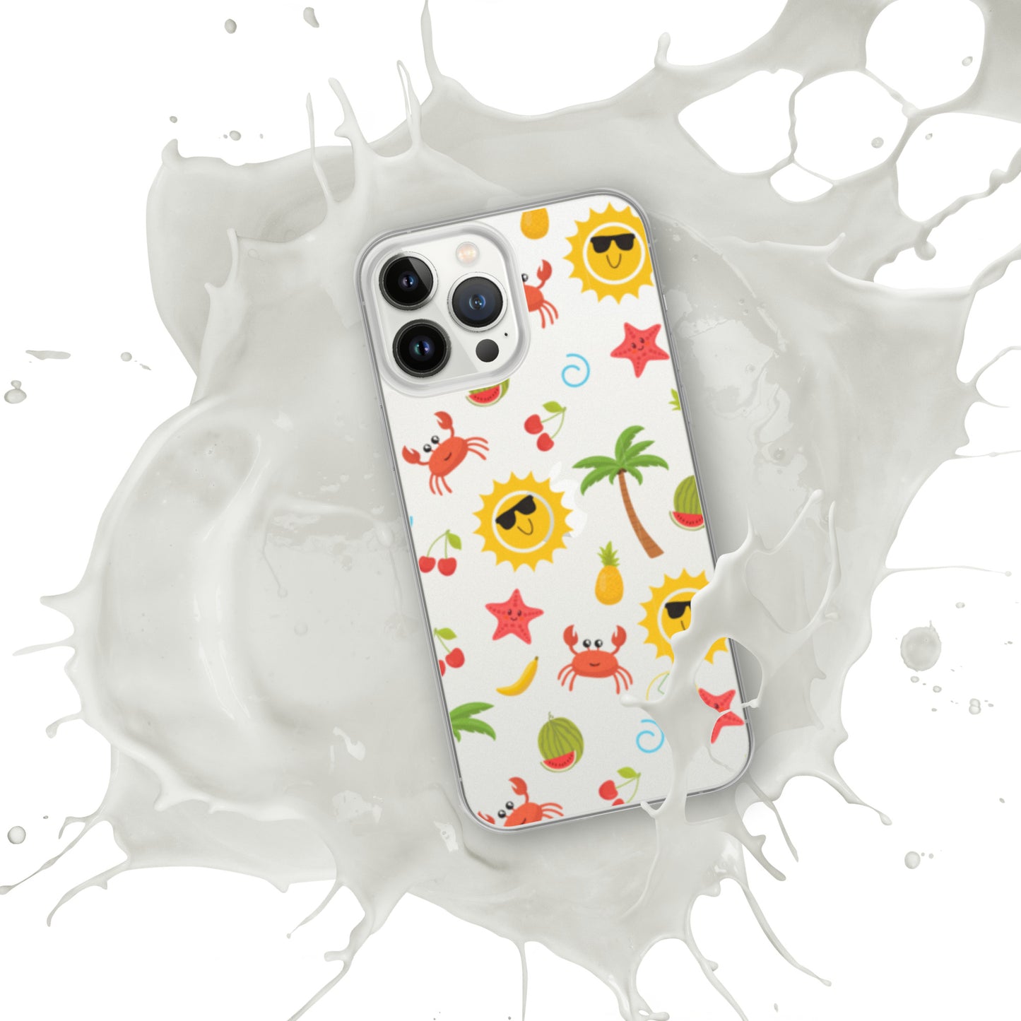 Summer Clear Case for iPhone®