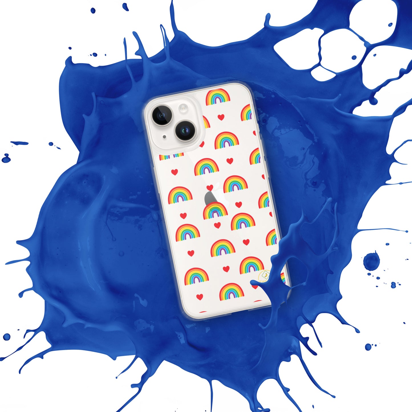 Rainbow Clear Case for iPhone®