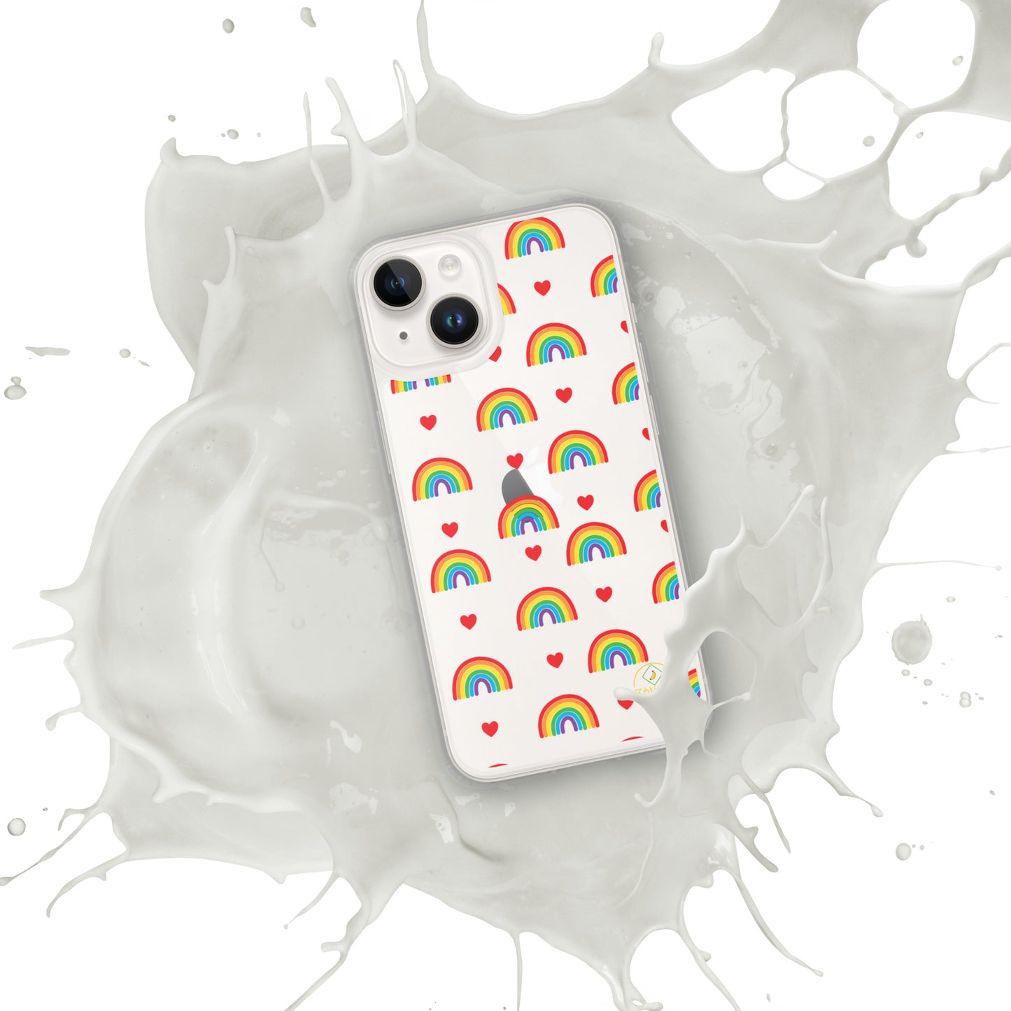 Rainbow Clear Case for iPhone®