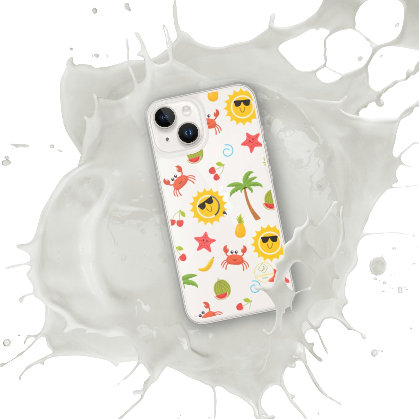 Summer Clear Case for iPhone®