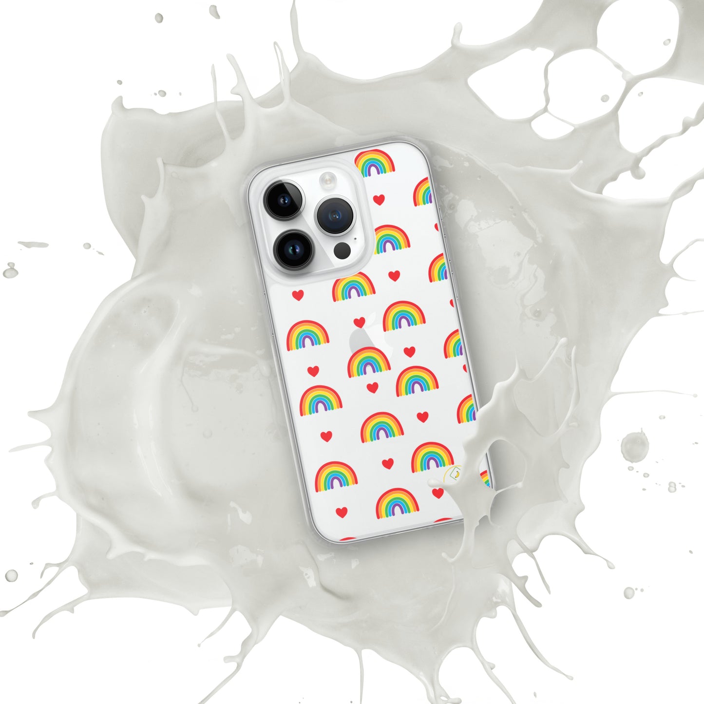 Rainbow Clear Case for iPhone®