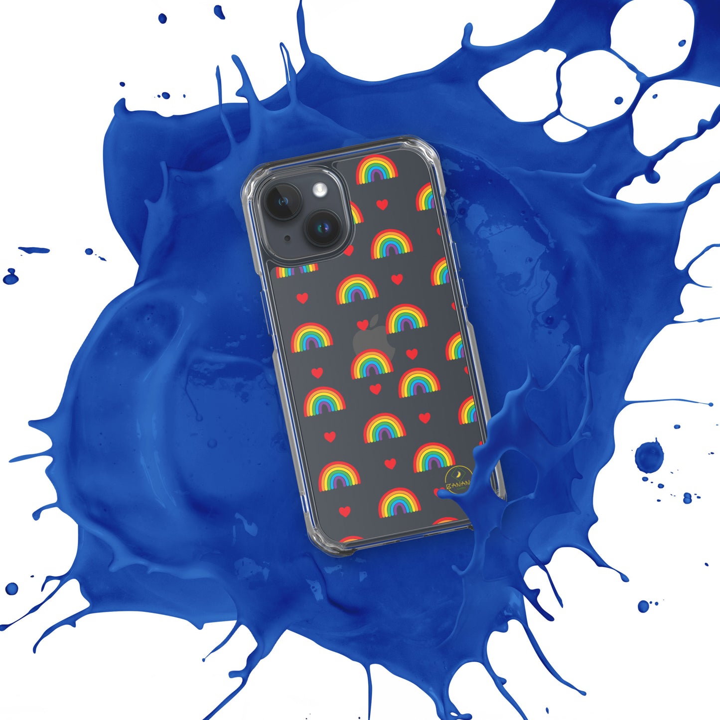 Rainbow Clear Case for iPhone®