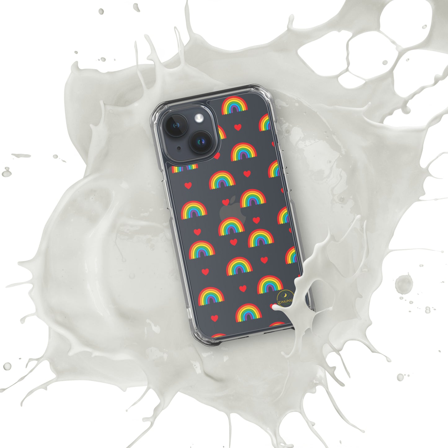 Rainbow Clear Case for iPhone®