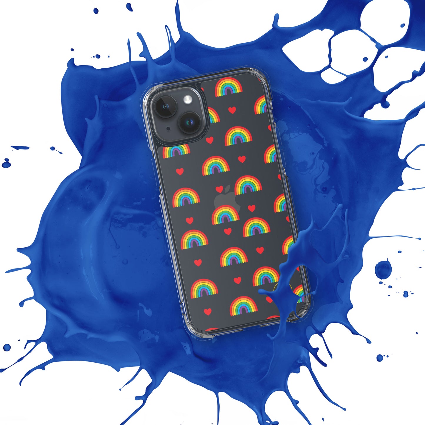 Rainbow Clear Case for iPhone®