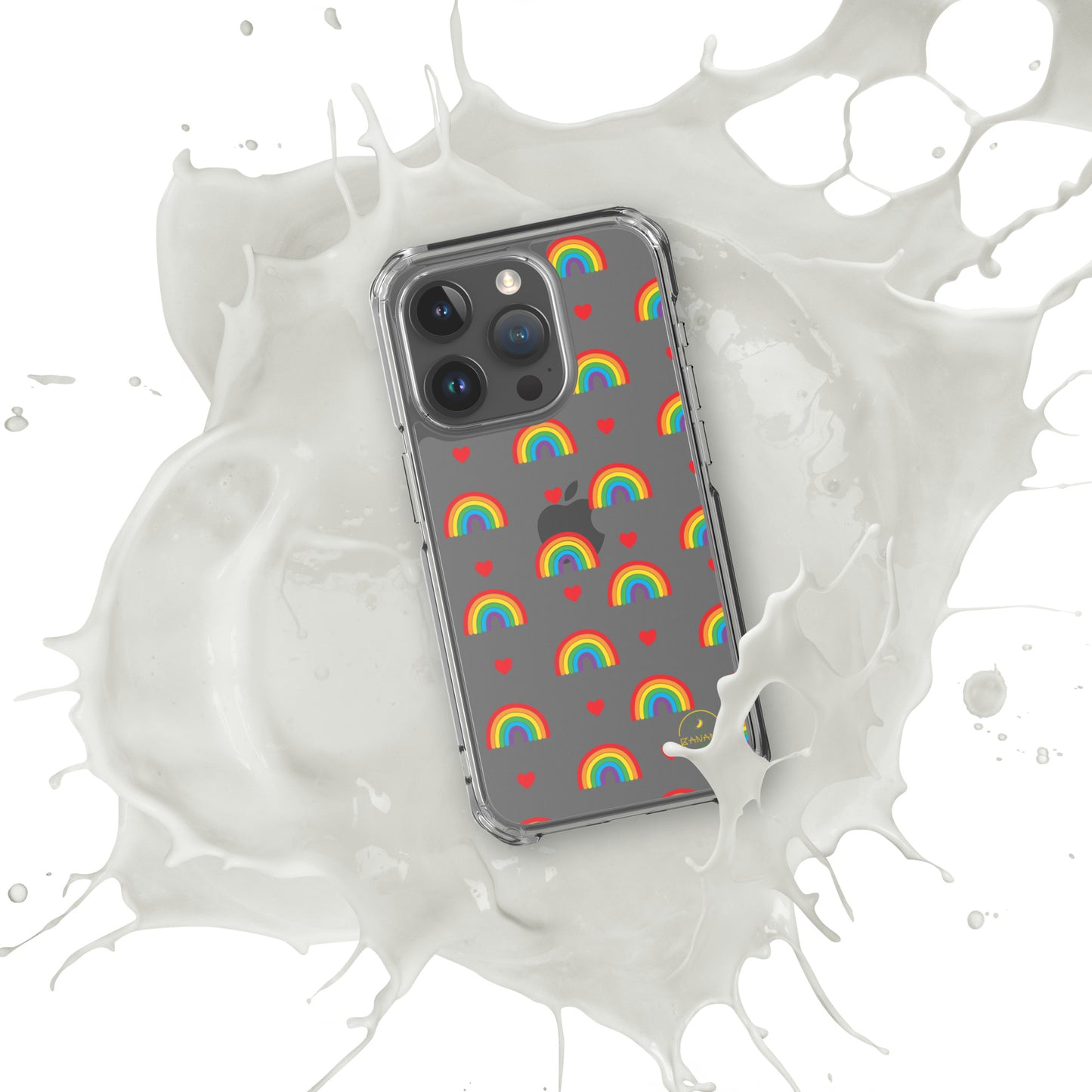 Rainbow Clear Case for iPhone®