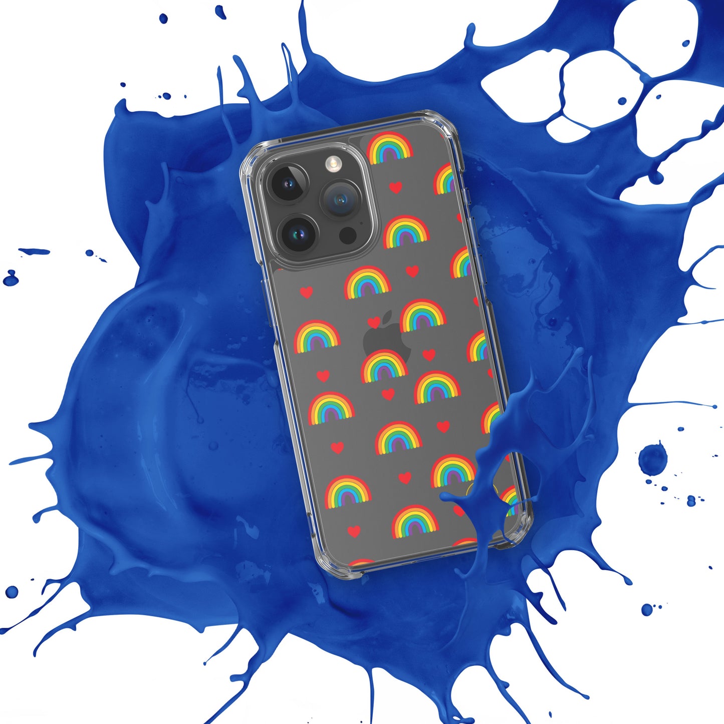 Rainbow Clear Case for iPhone®