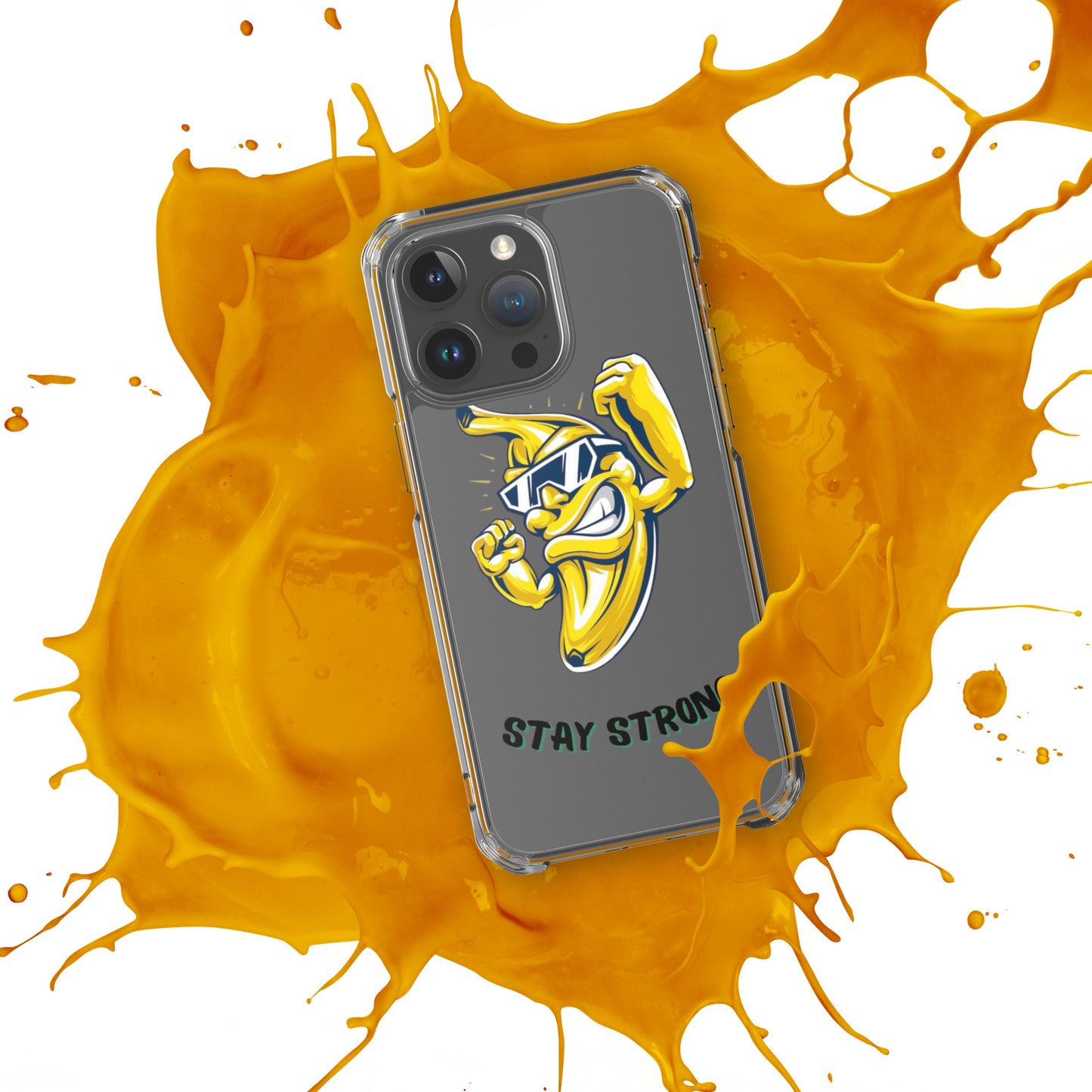 Capa transparente para iPhone® - Stay Strong