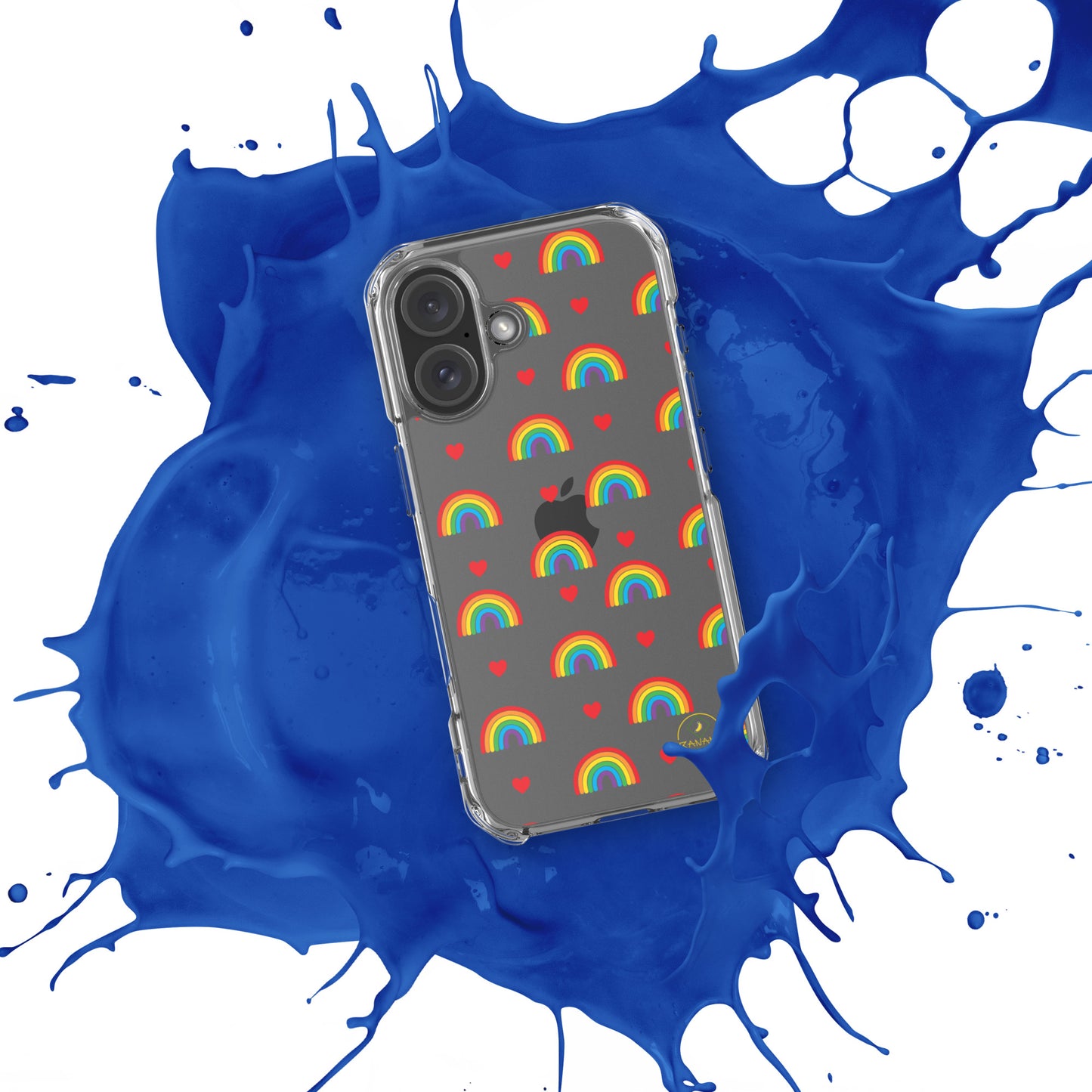 Rainbow Clear Case for iPhone®