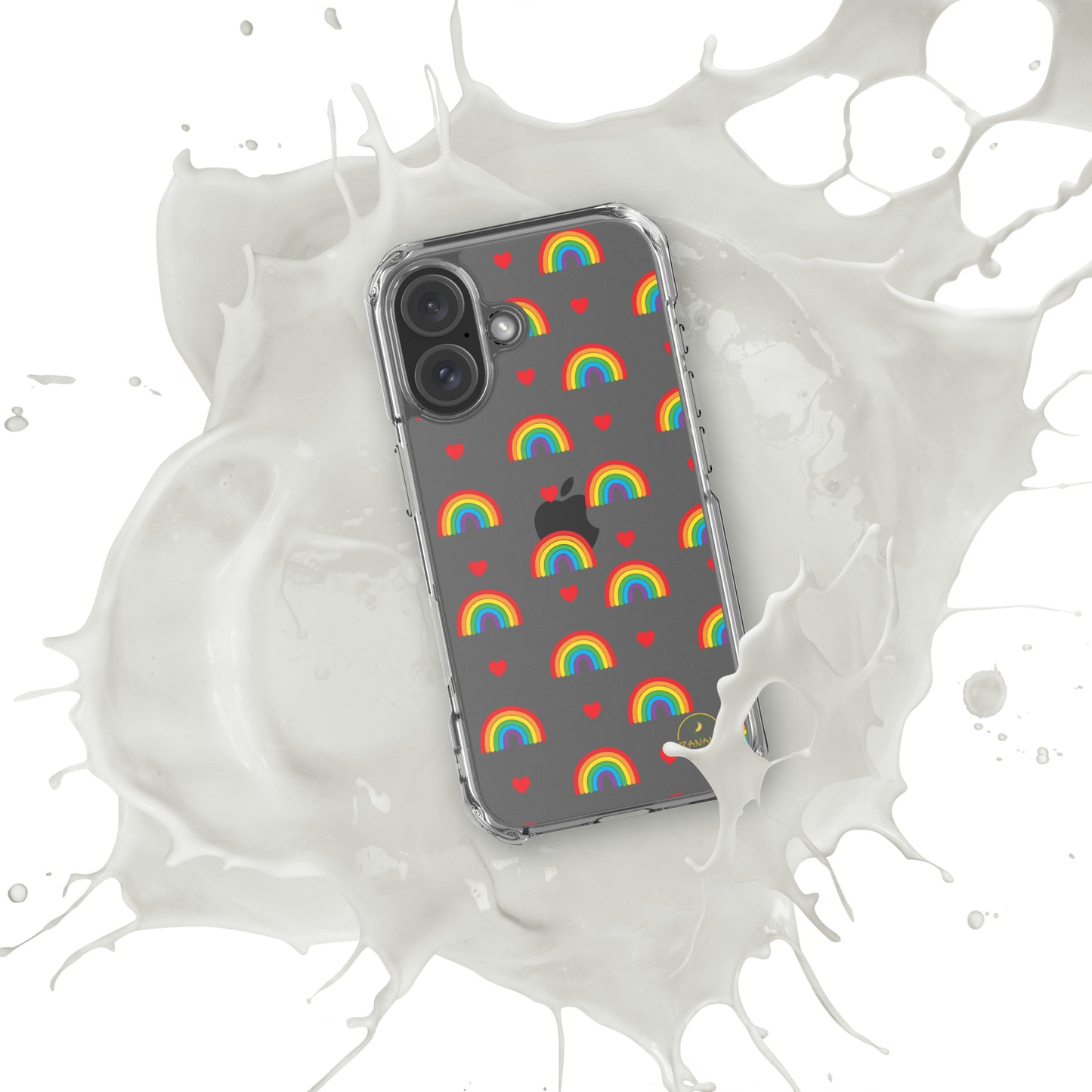 Rainbow Clear Case for iPhone®