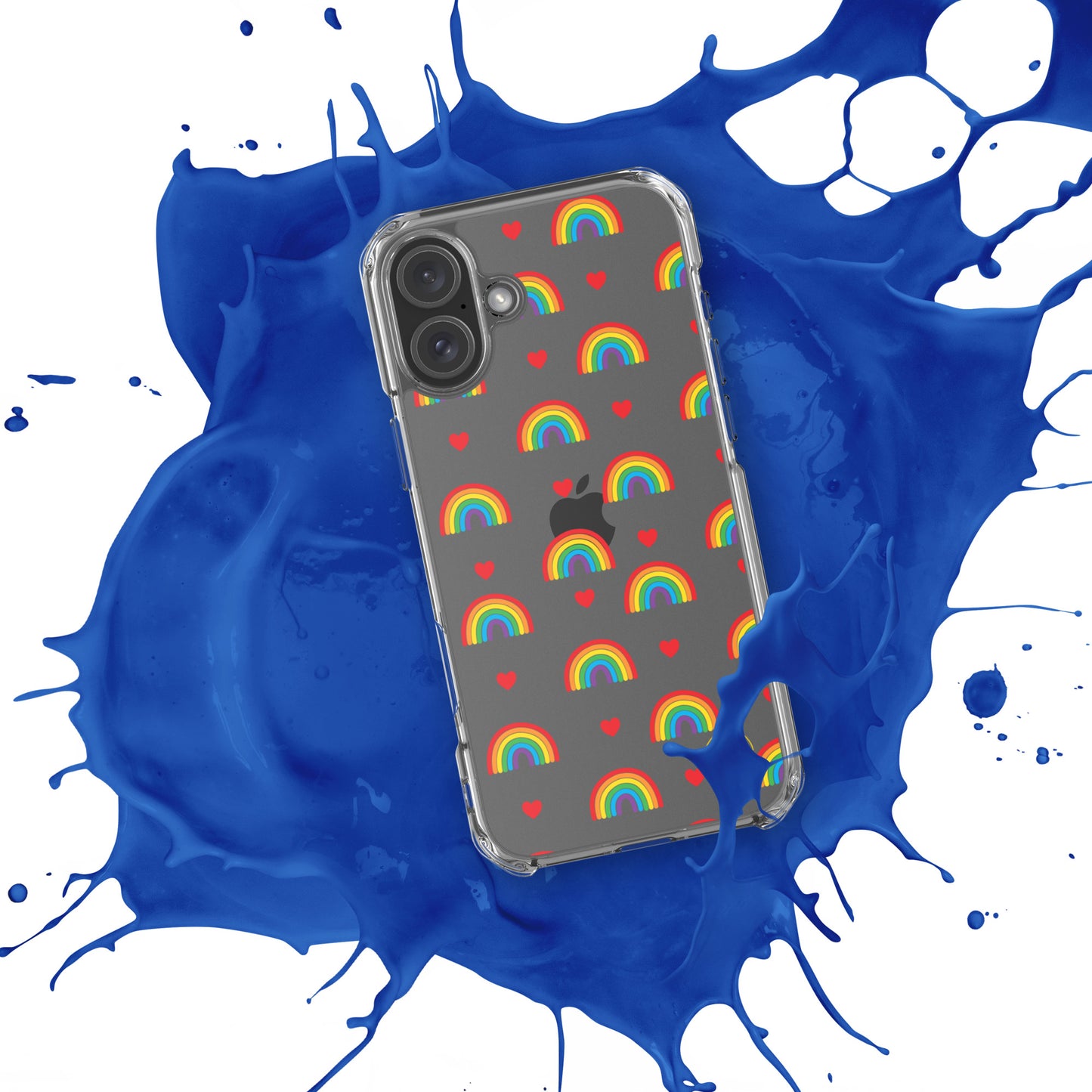 Rainbow Clear Case for iPhone®