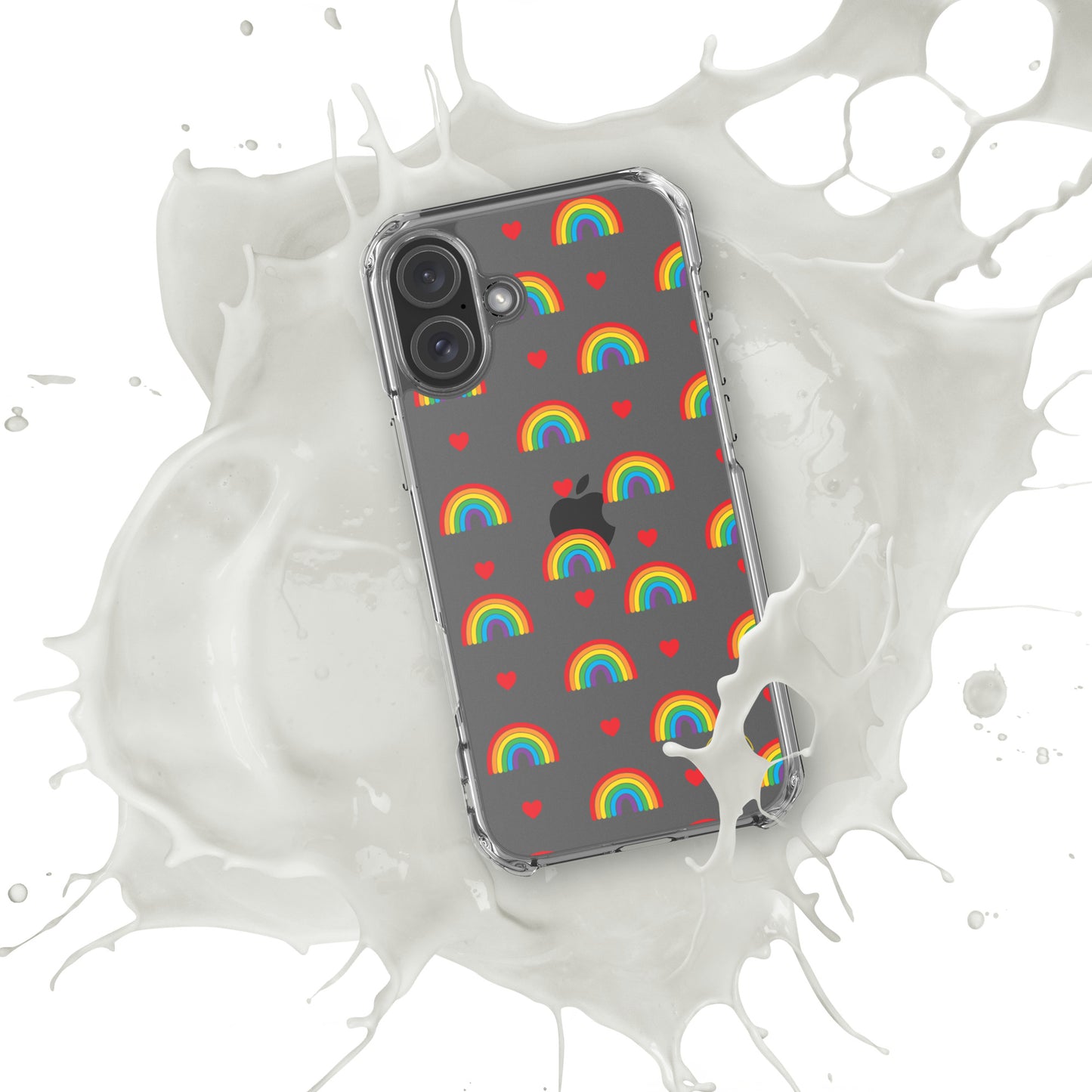 Rainbow Clear Case for iPhone®