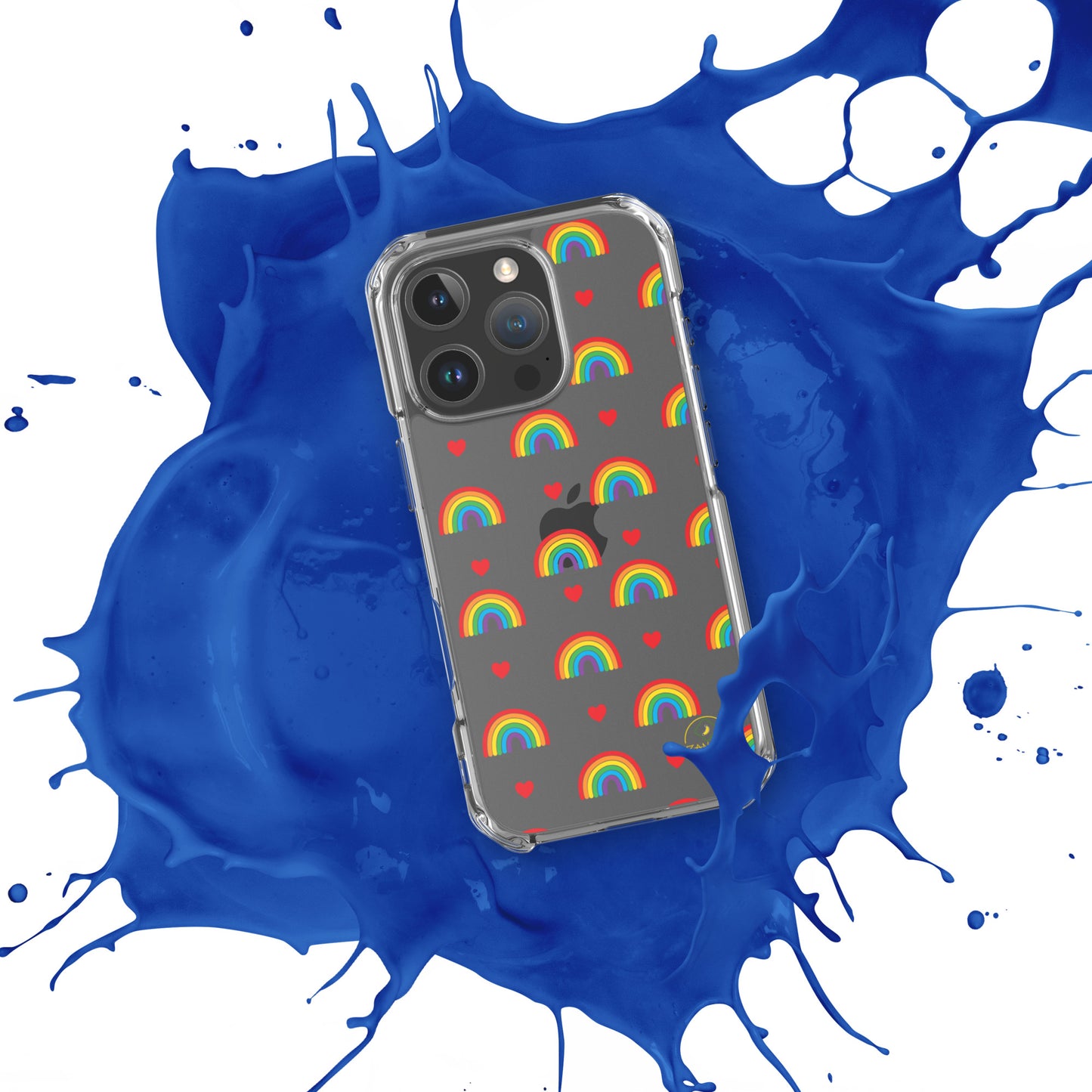 Rainbow Clear Case for iPhone®