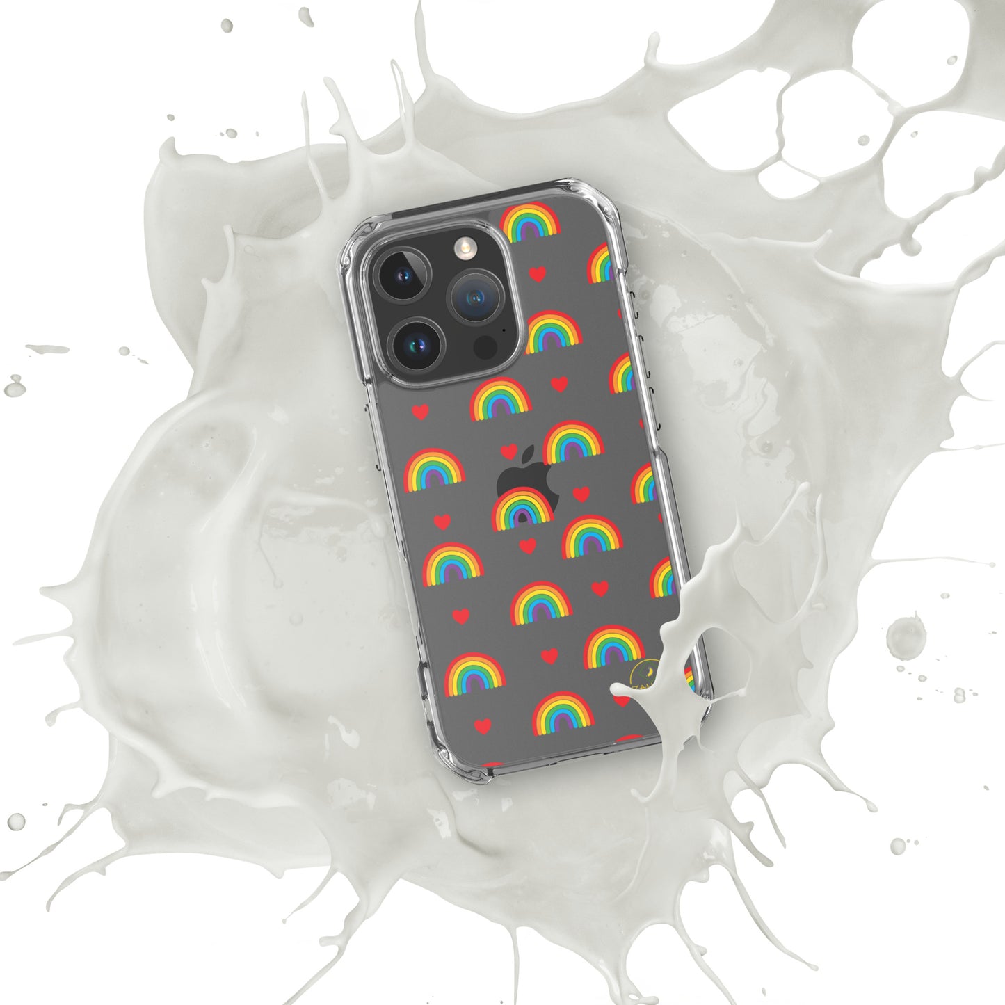 Rainbow Clear Case for iPhone®