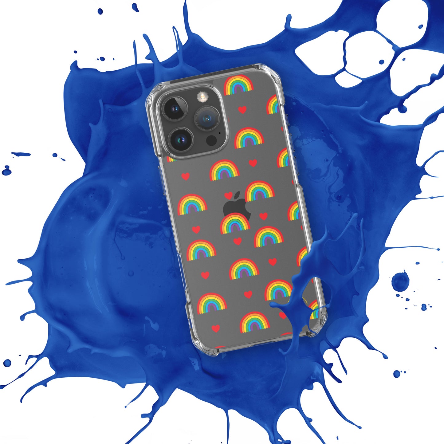 Rainbow Clear Case for iPhone®