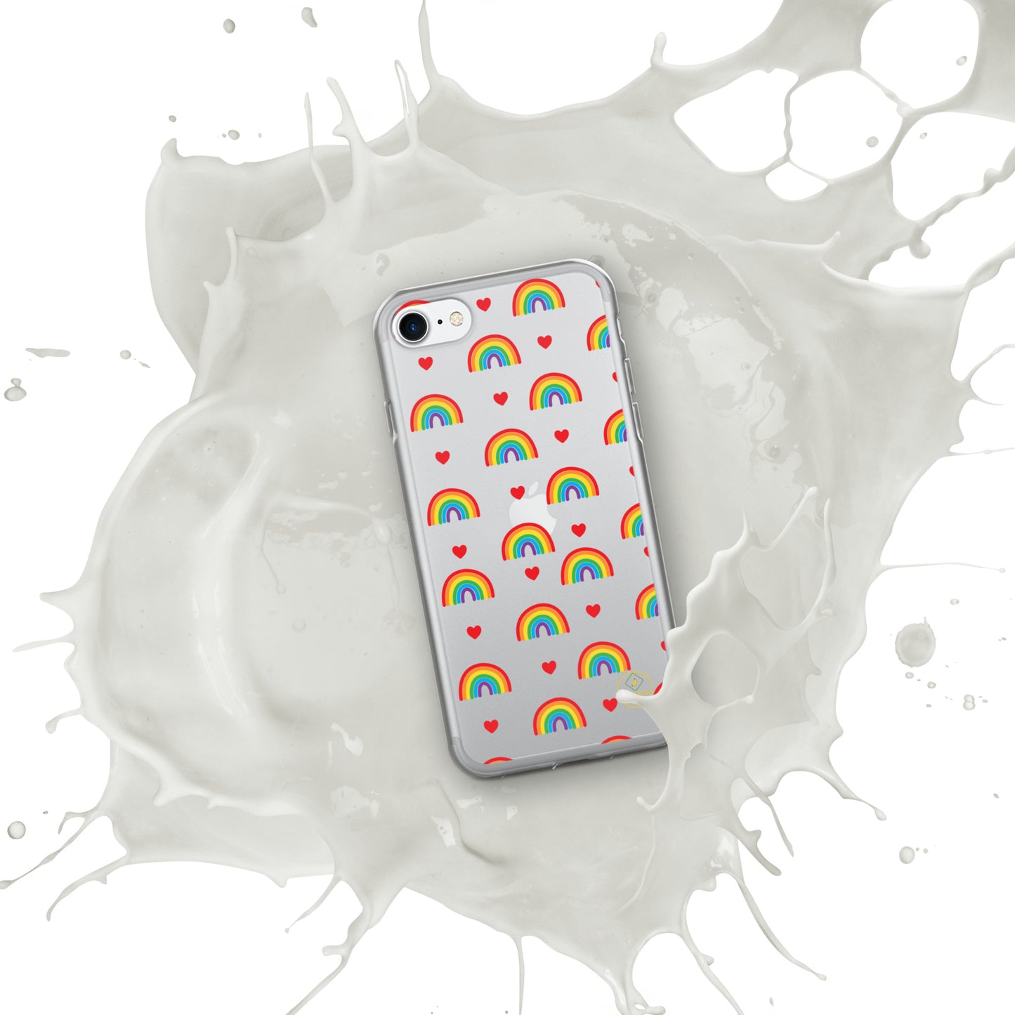 Rainbow Clear Case for iPhone®