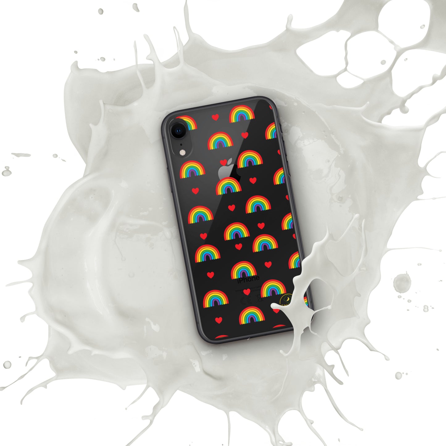 Rainbow Clear Case for iPhone®