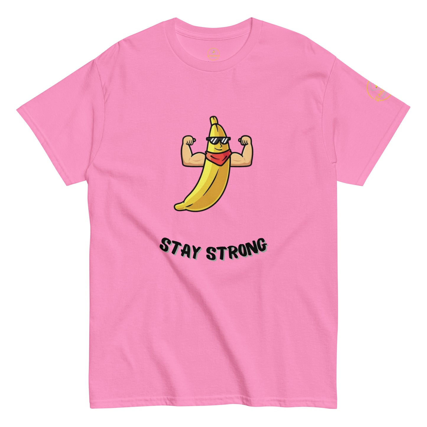 Fique forte com a t-shirt clássica unissexo "Stay Strong"