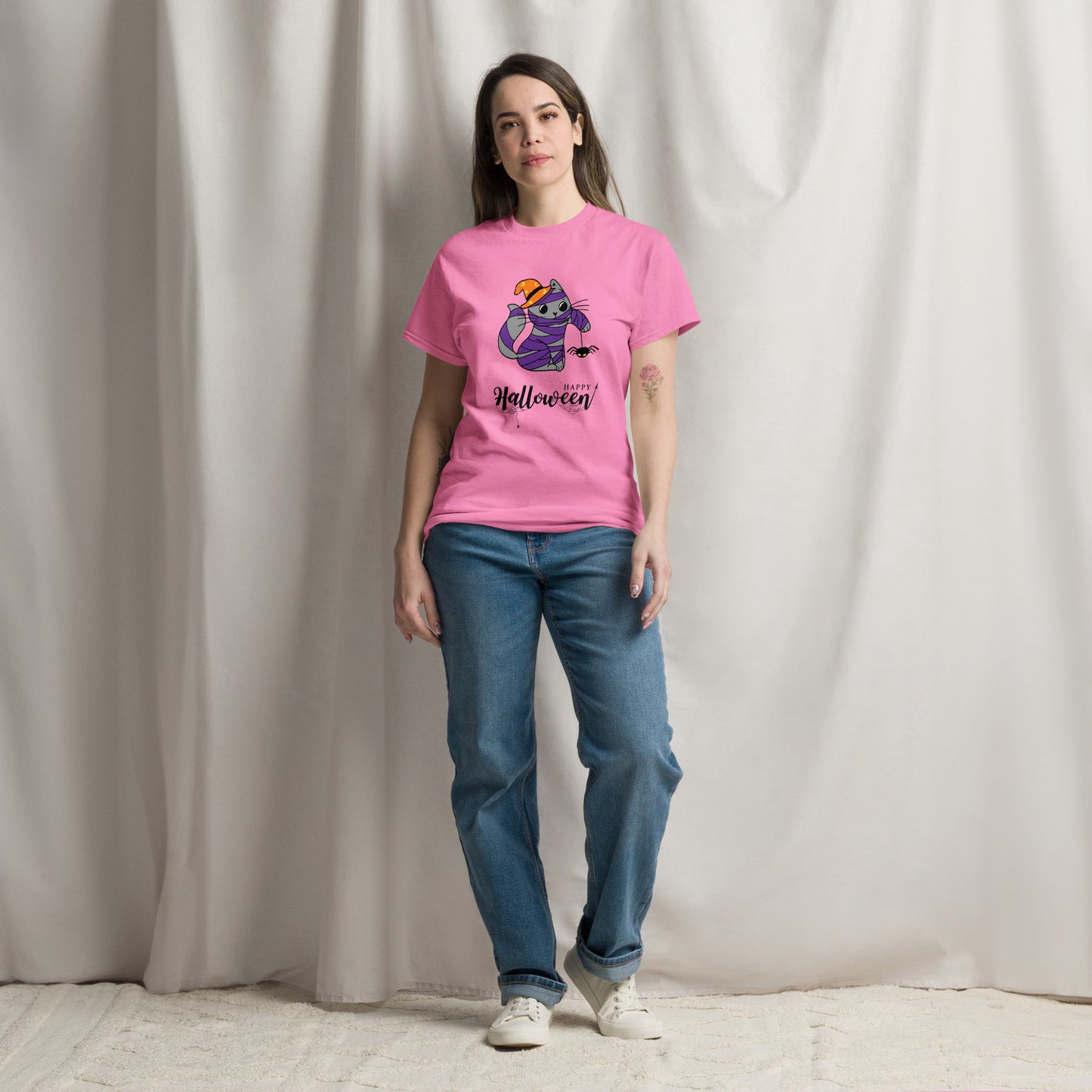 T-shirt unissexo Mummy Cat