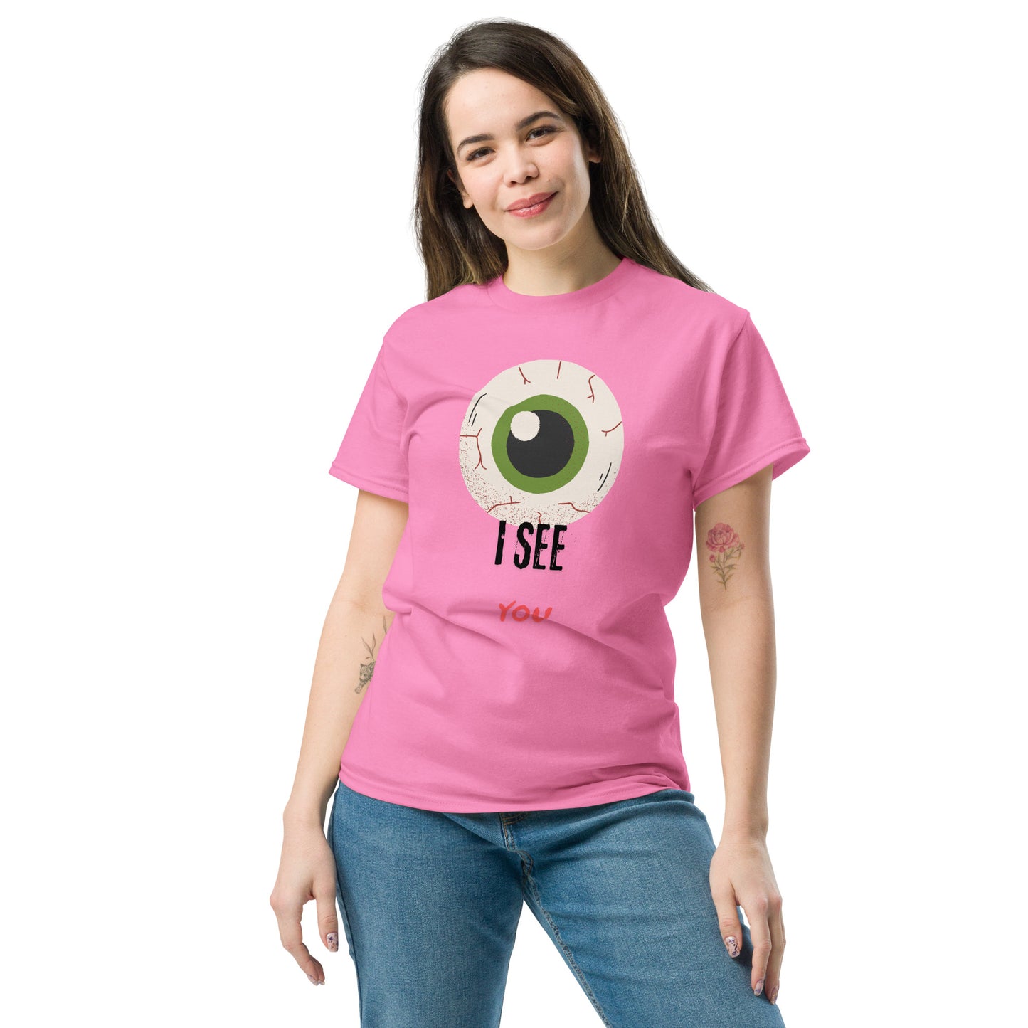 T-shirt unissexo I see you