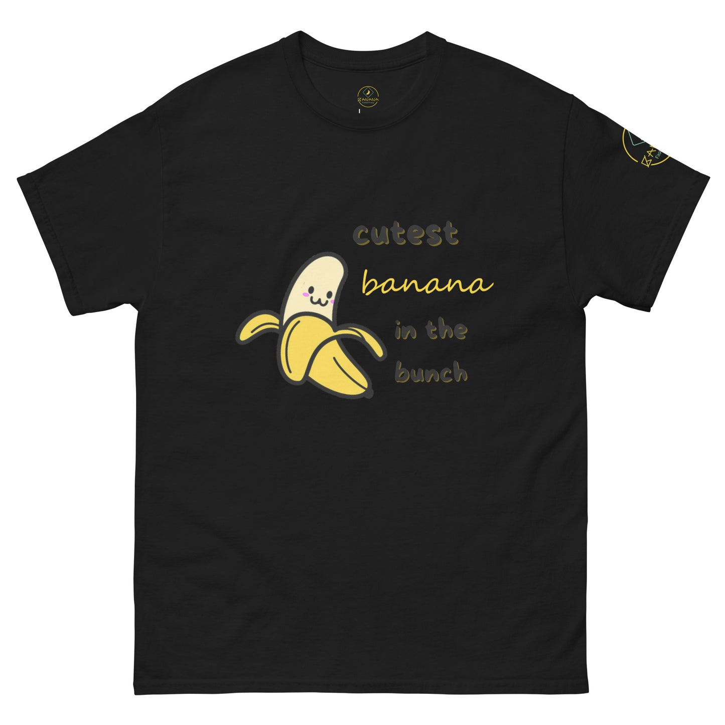 T-shirt clássica unissexo "Cute Banana"