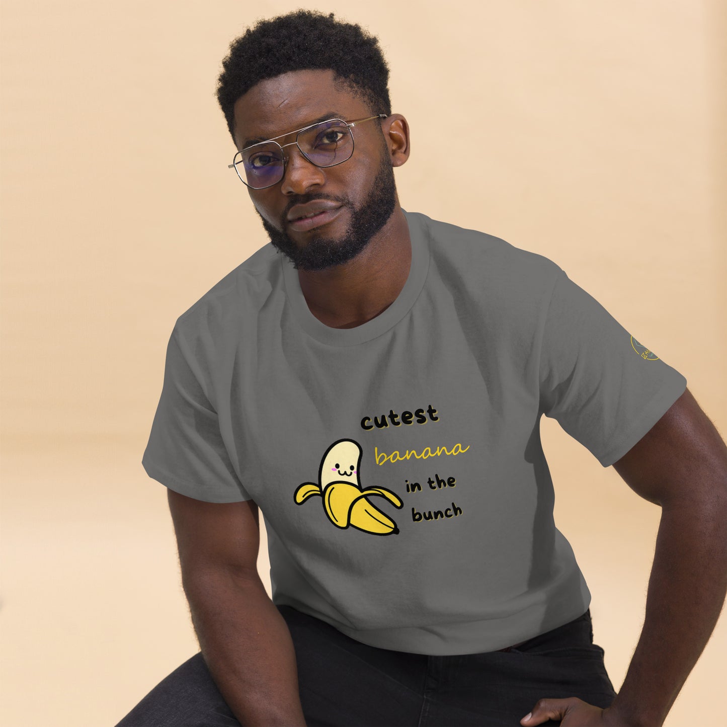 T-shirt clássica unissexo "Cute Banana"