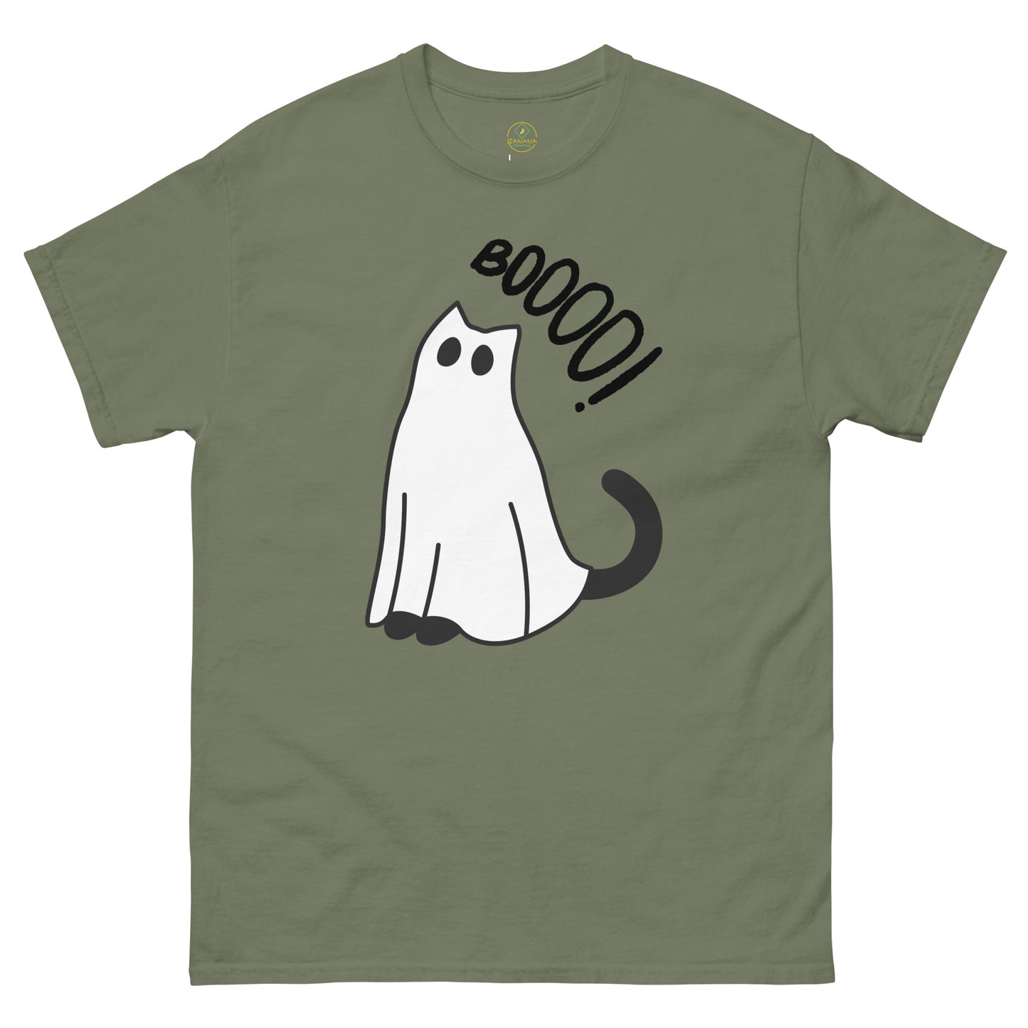 Ghost cat Unisex classic tee