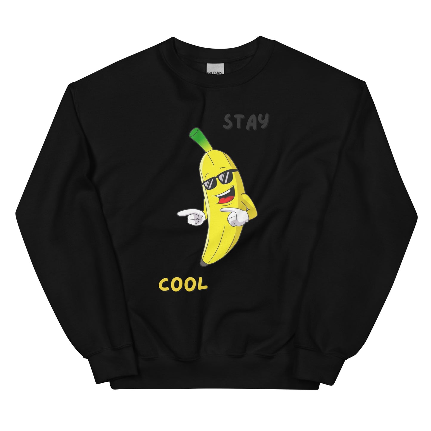 Sweatshirt unissexo Stay Cool