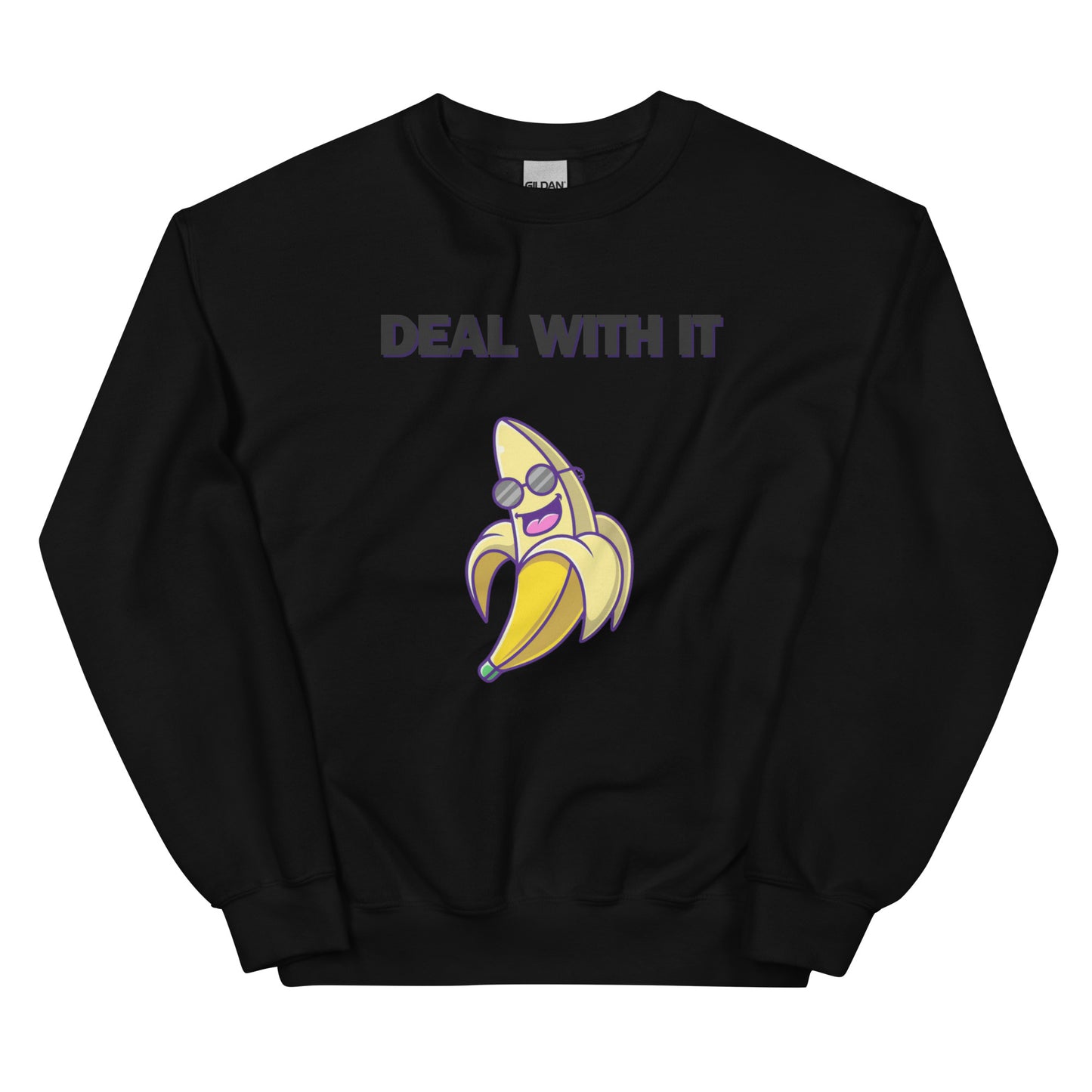 Sweatshirt Unissexo Deal With It