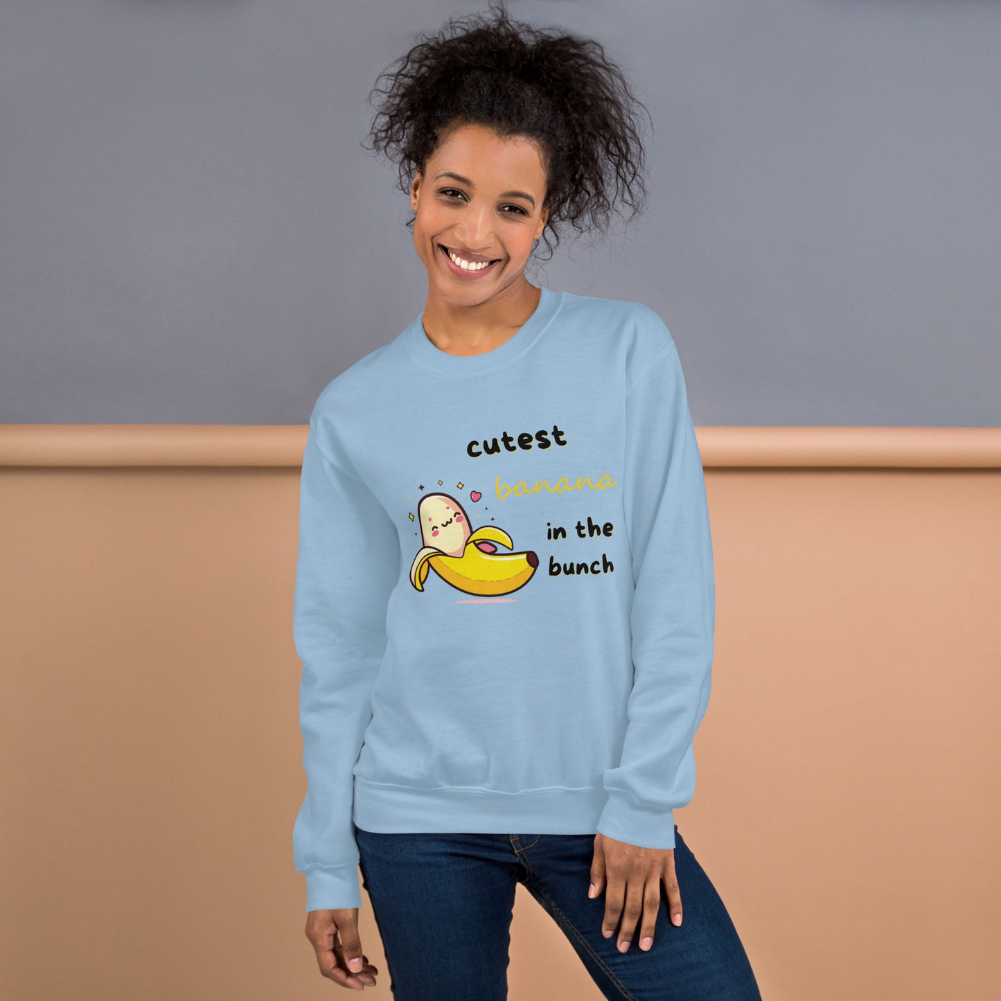 Sweatshirt Unissexo Banana Fofo