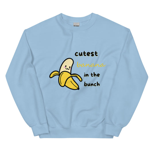 Sweatshirt Unissexo - Cute Banana