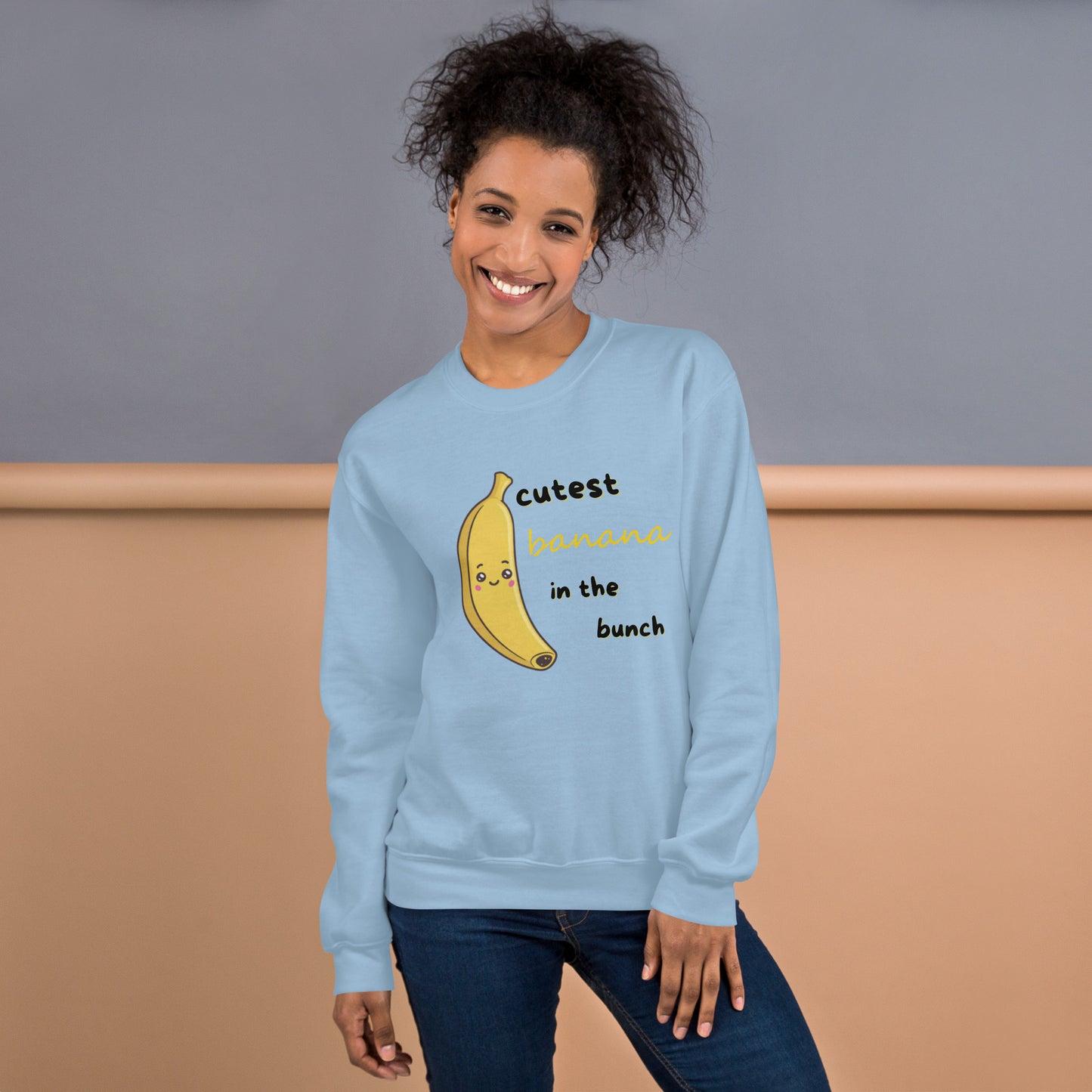 Sweatshirt Unissexo - Cute Banana