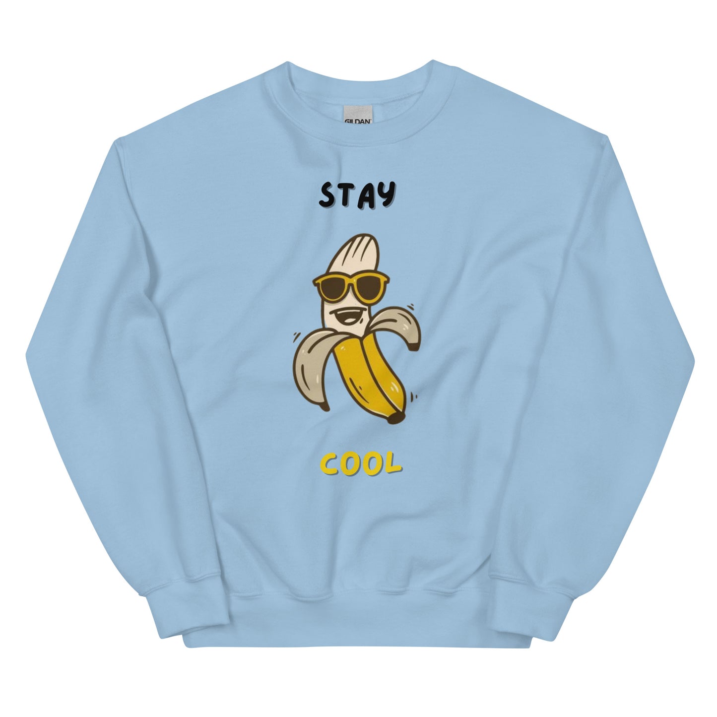 Sweatshirt unissexo Stay Cool