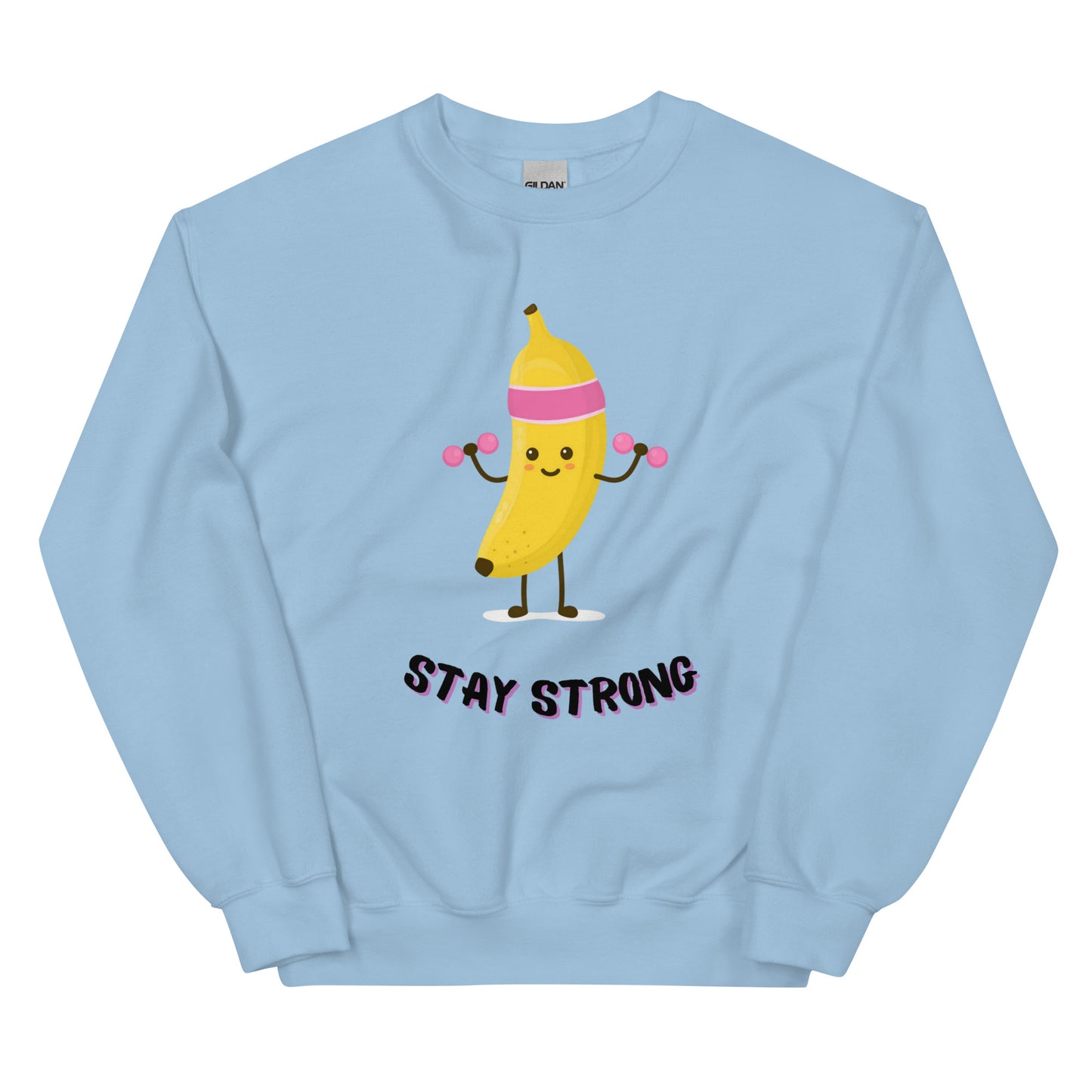 Sweatshirt unissexo Stay Strong