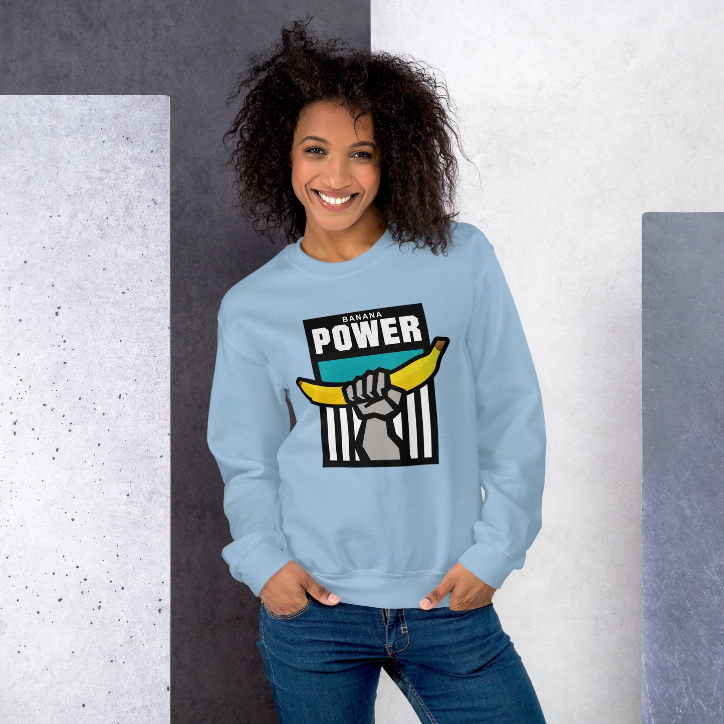 Banana Power Unisex Sweatshirt