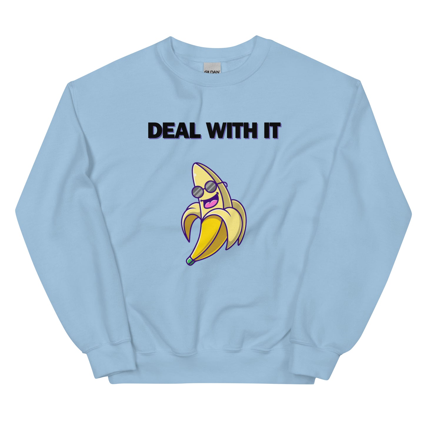 Sweatshirt Unissexo Deal With It