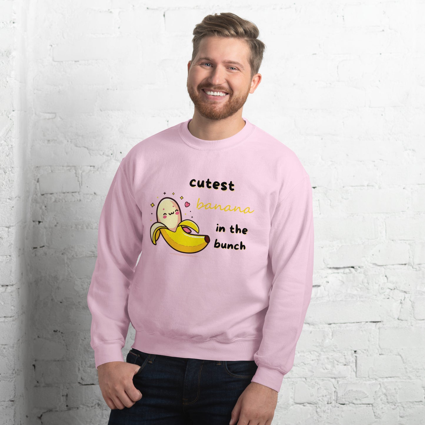 Sweatshirt Unissexo Banana Fofo