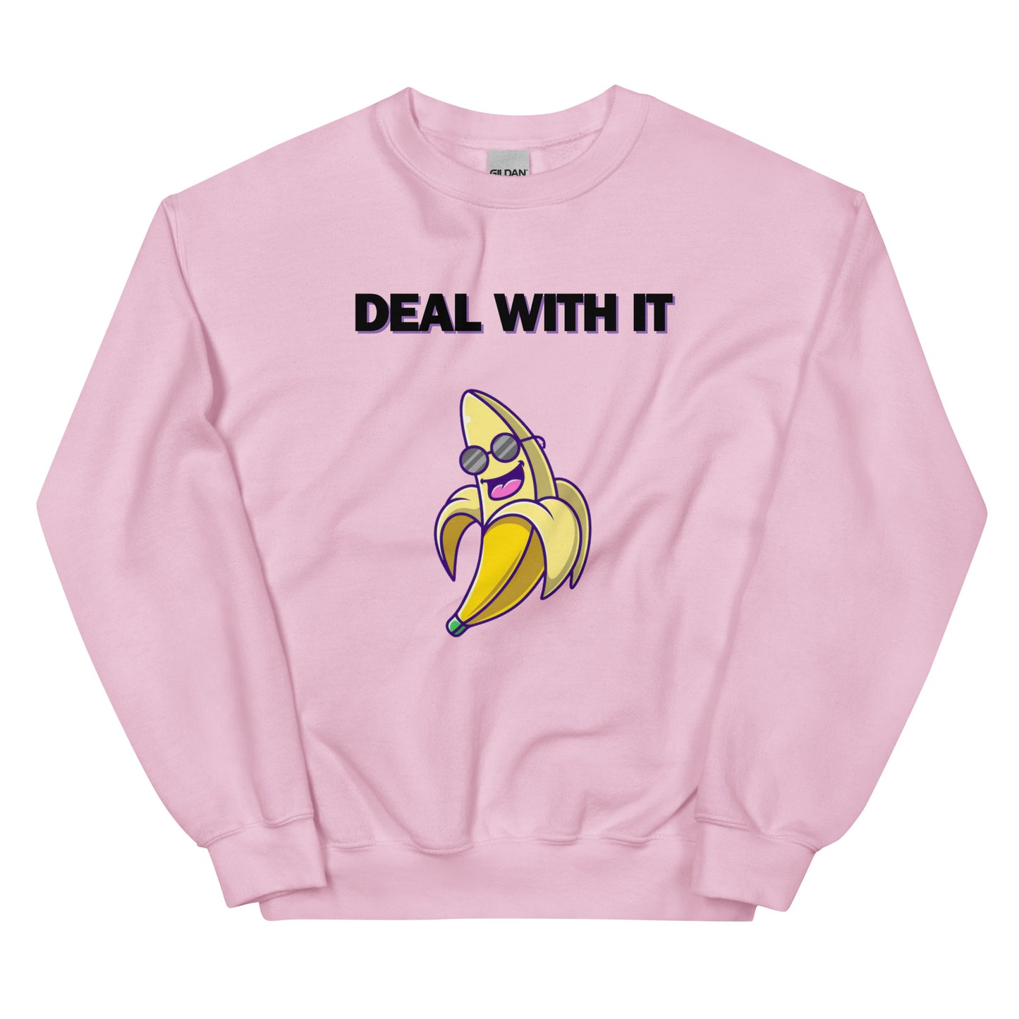 Sweatshirt Unissexo Deal With It