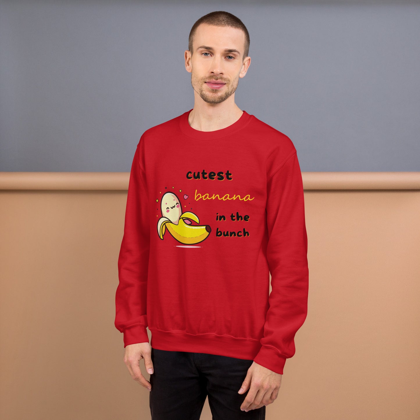 Sweatshirt Unissexo Banana Fofo