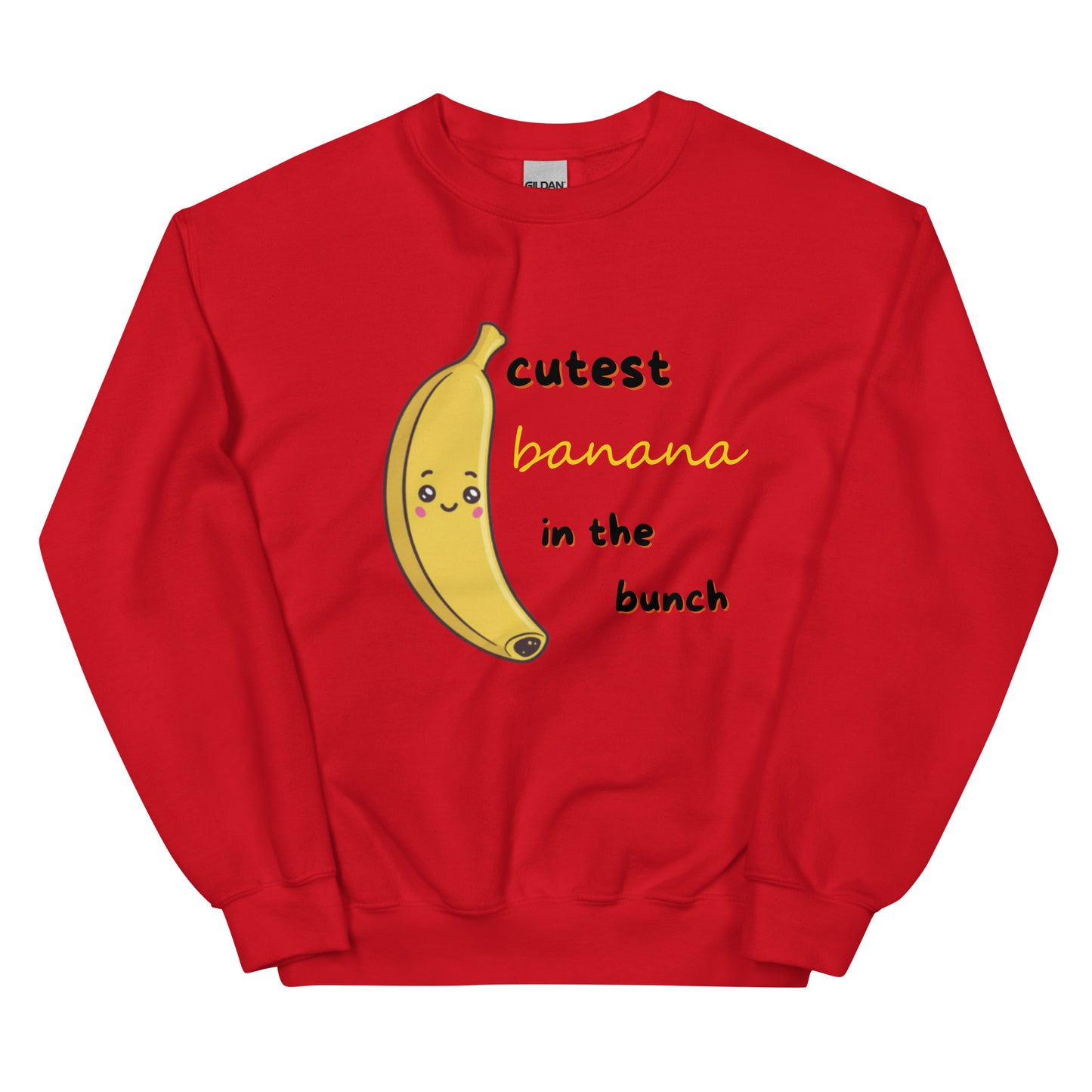 Sweatshirt Unissexo - Cute Banana