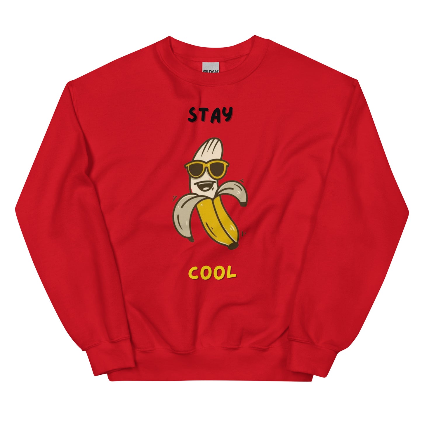 Sweatshirt unissexo Stay Cool