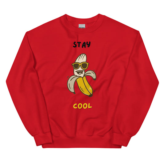 Sweatshirt unissexo Stay Cool